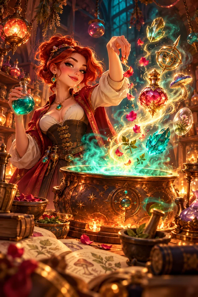 Alchemy Workshop · Coral Revue game artwork