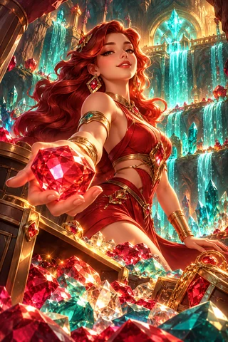 Crystal Cascade · Coral Revue game artwork