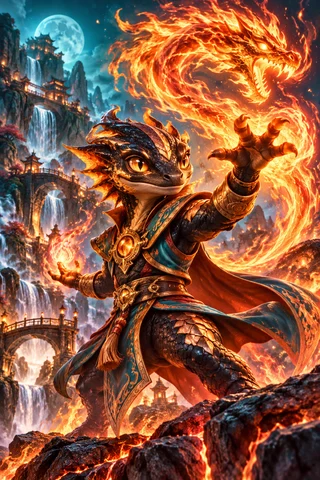 Dragon's Fury · Coral Revue game artwork