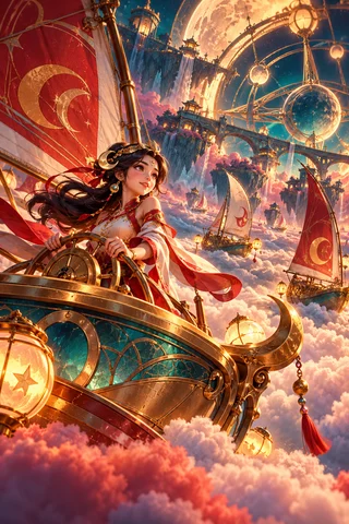 Lunar Regatta · Coral Revue game artwork