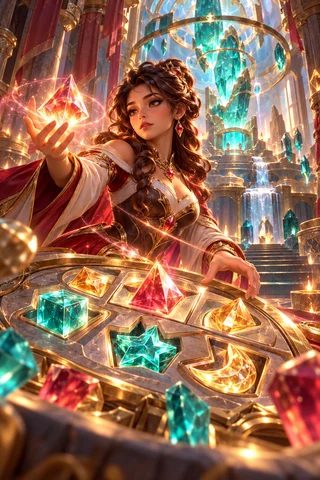 Magic Puzzle Quest · Coral Revue game artwork