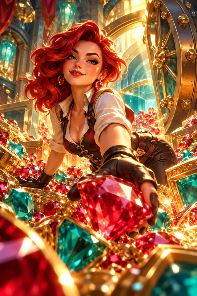 Ruby Riot · Golden Stage game artwork