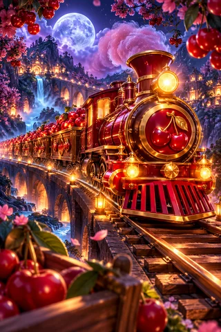 Cherry Night Express · Midnight Revue game artwork