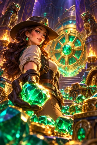 Emerald Vault · Midnight Revue game artwork