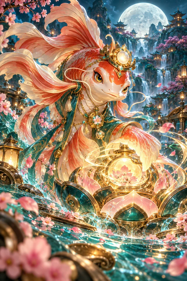 Moonblossom Koi Engine · Midnight Revue game artwork