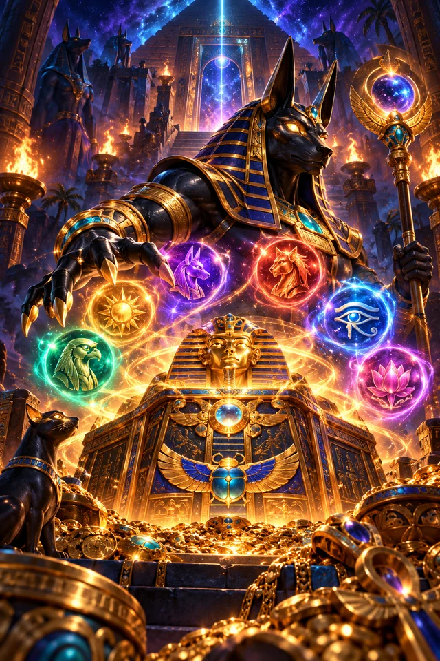 Pharaoh’s Astral Vault · Midnight Revue game artwork