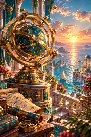 Coastal Observatory · Prism Atelier game artwork