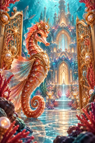 Coral Court · Prism Atelier game artwork