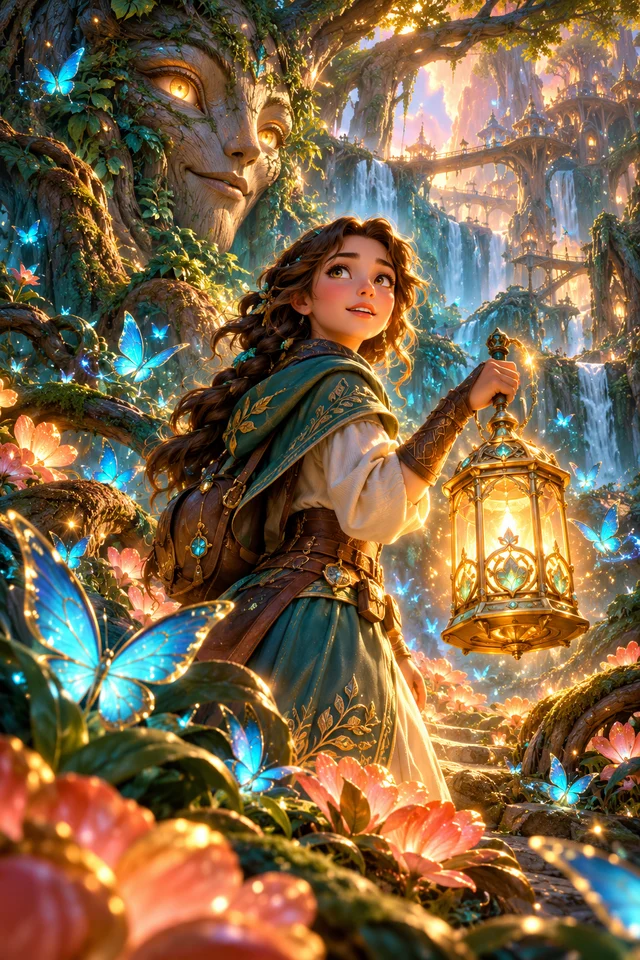Enchanted Forest · Prism Atelier game artwork
