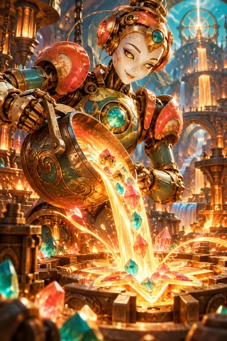 Fortune Foundry · Prism Atelier game artwork