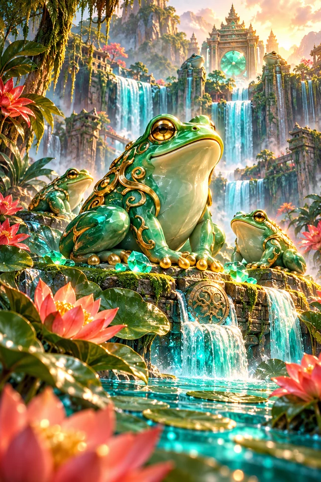 Jade Rainforest · Prism Atelier game artwork