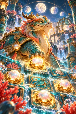 Tidal Pearl Observatory · Prism Atelier game artwork