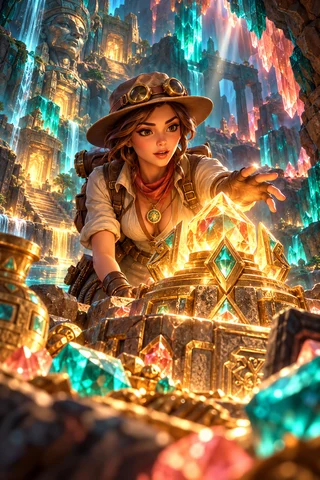 Treasure Expedition · Prism Atelier game artwork
