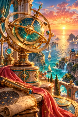 Coastal Observatory · Teal Theatre game artwork