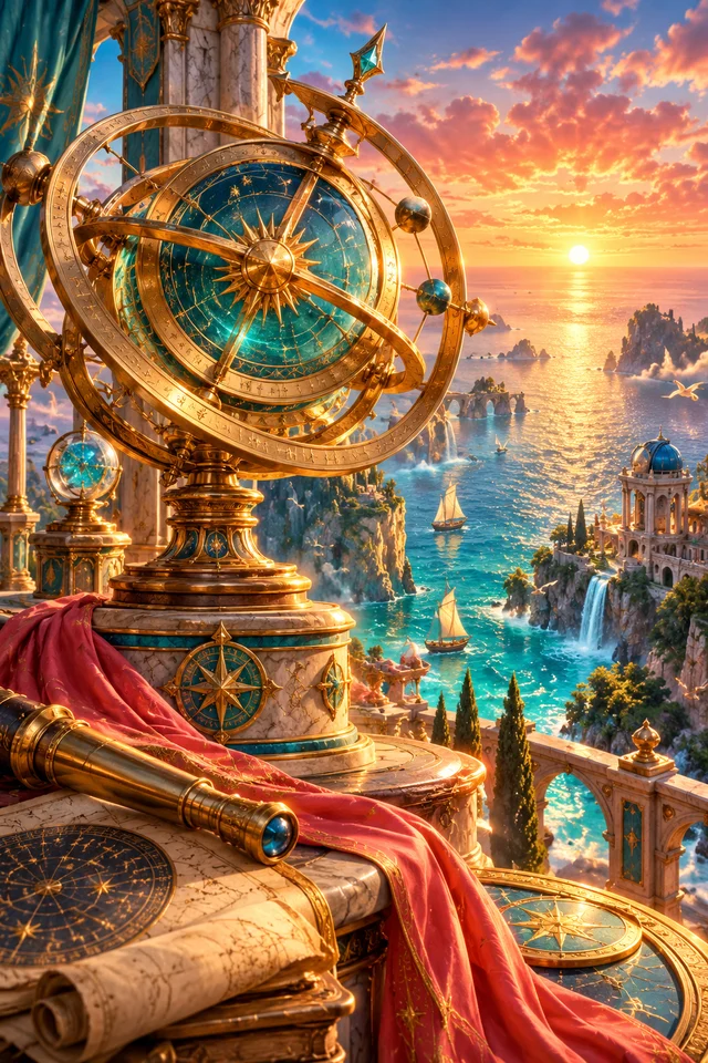 Coastal Observatory · Teal Theatre game artwork