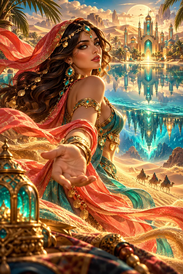 Desert Mirage · Teal Theatre game artwork