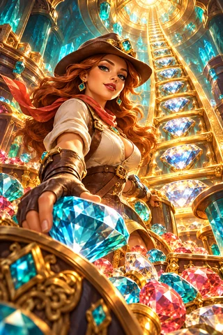 Diamond Ladder · Teal Theatre game artwork