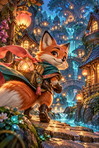 Foxglove Village · Teal Theatre game artwork