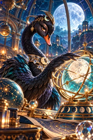 Moonlit Observatory · Teal Theatre game artwork