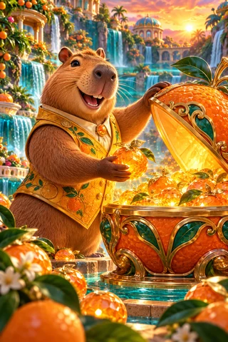 Orange Crush Deluxe · Teal Theatre game artwork