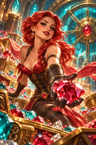 Ruby Riot · Teal Theatre game artwork