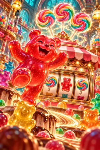 Super Gummy Strike · Teal Theatre game artwork