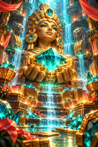 Topaz Temple · Teal Theatre game artwork