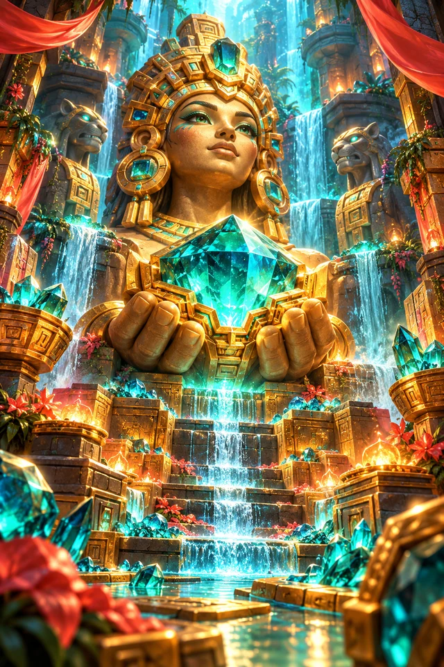Topaz Temple · Teal Theatre game artwork