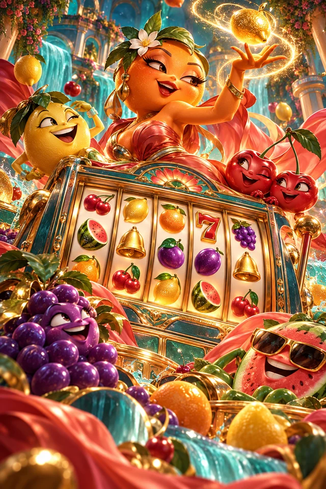 Tutti Frutti Tumble · Teal Theatre game artwork